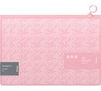 Папка-конверт BERLINGO Starlight S на молнии, 200 мкм, розовая, с рисунком ZBn_A4901