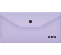 Папка-конверт BERLINGO Instinct на кнопке, C6, 180 мкм, лаванда AKk_06507