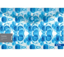 Папка-конверт на липучке Berlingo, 12 шт  в комплекте, Bubbles, 180 мкм, прозрачная, с рисунком  EFv_A4601