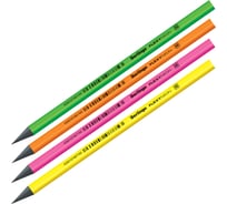 Карандаш чернографитовый Berlingo "Flexy Neon" HB, 72 шт в упаковке, заточен., пластиковый, ассорти BP00885