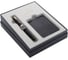 Набор Sonnet Black GT Parker ручка перьевая 1.0мм и визитница из экокожи, подарочная упаковка 2121991 1