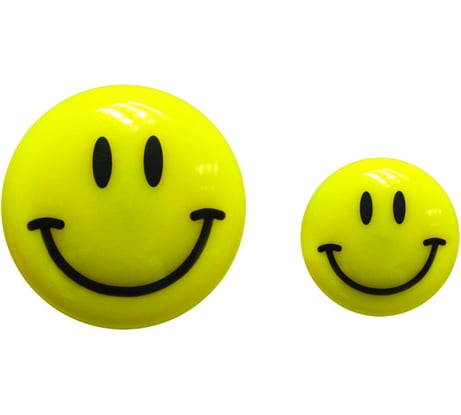 Магнитный держатель для досок Attache Смайлы 6 шт в упаковке, 20 мм 328755