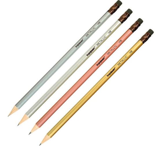 Чернографитный карандаш INFORMAT METALLIC НВ PCNBM-HB