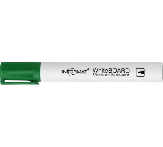 Маркер для белых досок INFORMAT BOARD 5 мм зеленый круглый WRR03G 1