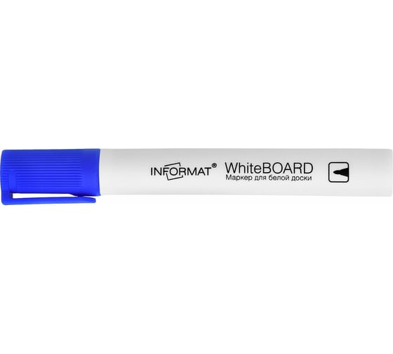 Маркер для белых досок INFORMAT BOARD 5 мм синий круглый WRR03B