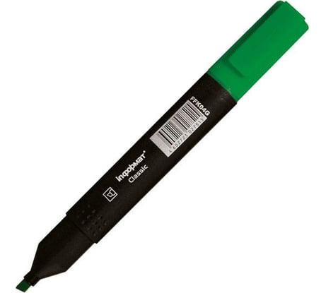 Текстовый маркер INFORMAT CLASSIC 1-5 мм зеленый скошенный FFK04G