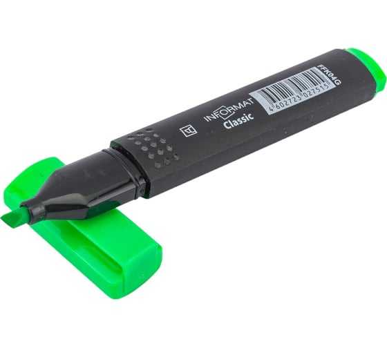 Текстовый маркер INFORMAT CLASSIC 1-5 мм зеленый скошенный FFK04G