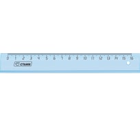 Линейка Стамм Crystal 16 см, пластиковая, 1 цвет ЛН1000
