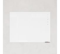 Стеклянная магнитно-маркерная доска GENGLASS BASE белая, 90x120 см B-90-120-9003