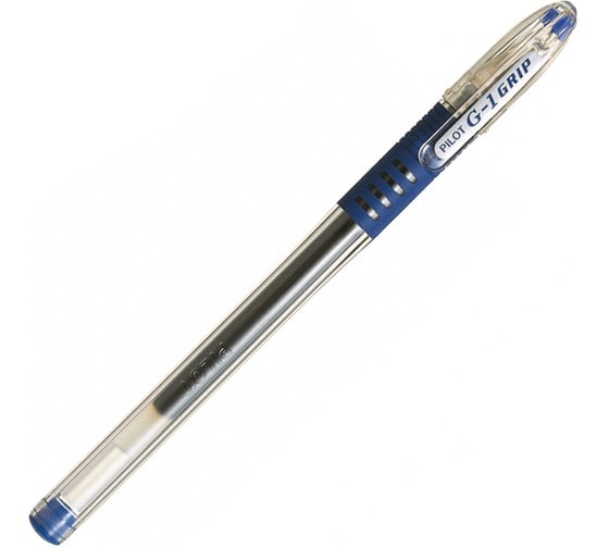 Гелевая ручка PILOT G-1 Grip синяя 0.5 мм грип BLGP-G1-5-L 1