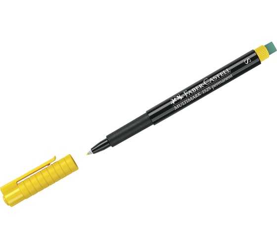 Набор перманентных маркеров Faber-Castell Multimark permanent S 8 цветов, игольчатые, 0.4 мм 152309