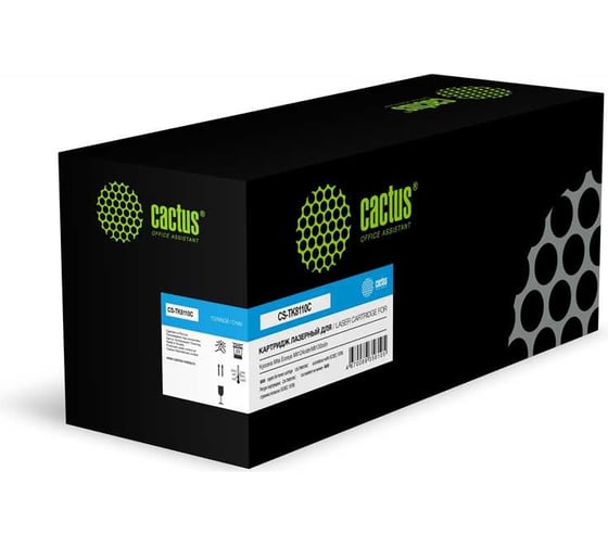 Картридж лазерный CACTUS CS-TK8110C TK-8110C Asia-Pacific голубой 6000 страниц для Kyocera Mita Ecosys 2097040