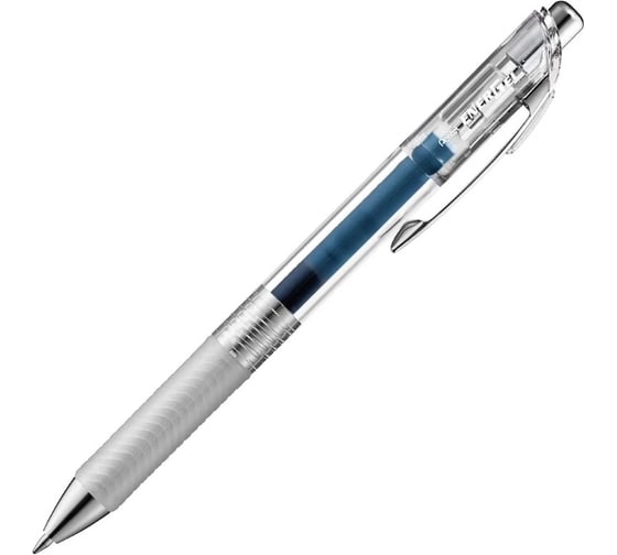 Гелевая ручка автоматическая Pentel EnerGel d 0.5 мм, набор 2 шт PBLN75TL-2CA темно-синие чернила 789085 1