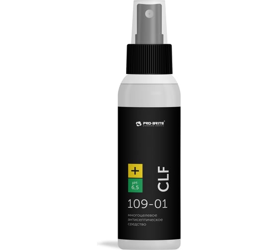 Кожный антисептик Pro-Brite CLF на основе изопропанола и ЧАС, моющее средство, 0.1 л 109-01 1
