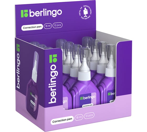 Корректирующий карандаш Berlingo 18 мл, наконечник KR_18005