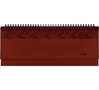 Датированный планинг Berlingo Vivella Prestige 2022 г 64 листа, 330х130 мм, кожзам DP2_80643