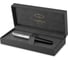 Перьевая ручка Parker Sonnet Sand Blasted Metal&Black Lacquer черная, 0,8 мм, подарочная упаковка 2146864 5