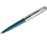 Шариковая ручка Parker 51 Teal Blue CT черная, 1.0 мм, поворотная, подарочная упаковка 2123508 1