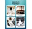Ламинатор Cactus CS-LAB-F1 черный, A4, 70-125 мкм, 25 см/мин, 2 вала, холодное ламинирование, ламинация фото, 2077513 13
