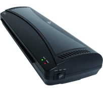 Ламинатор Cactus CS-LAB-M5 черный, A3, 80-125 мкм, 25 см/мин, 2 вала, холодное ламинирование, ламинация фото, 2077515