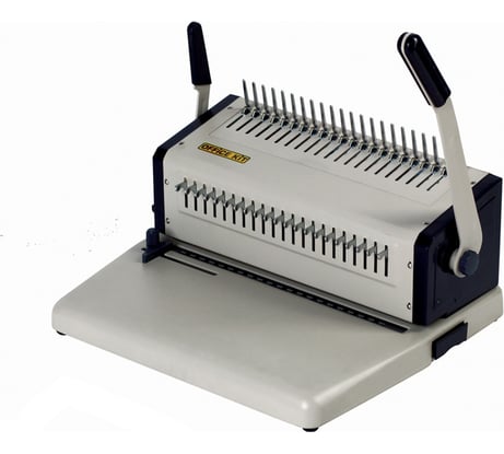 Брошюровщик Office Kit пластиковая пружина, перфорация 25 листов, переплет 50 листов B2125