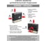Подушка штемпельная двухсторонняя GRM, синяя, для ГРМ Хаммер Hummer R 40 2 pads, 46040 2 pads, с краской на водной основе, для бумаги 179230023 4