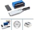 Самонаборный штамп GRM 4925 P3 ЭКОНОМ Typo 5 строк 82х25 мм 2 кассы 6005 и 6006 упаковка 120200110 4