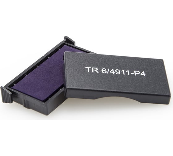 Офисная сменная штемпельная подушка GRM 4911-P4 синяя для Trodat 4911_P4 171100051