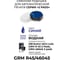 Офисная сменная штемпельная подушка GRM 46045 R45 2 Pads синяя для Hummer 179230024 5