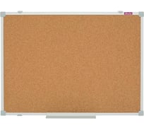 Пробковая доска Attache Iron 45x60 см алюминиевая рамка 1419472