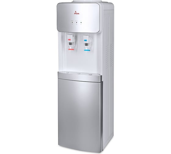 Кулер для воды APEXCOOL 10 L-BE серебристо-белый 3540828