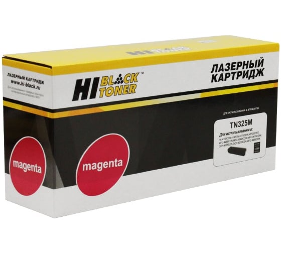 Тонер-картридж Hi-Black для Brother HL-4150CDN/4140CN/4570CDW, M, 3,5K HB-TN-325M 1