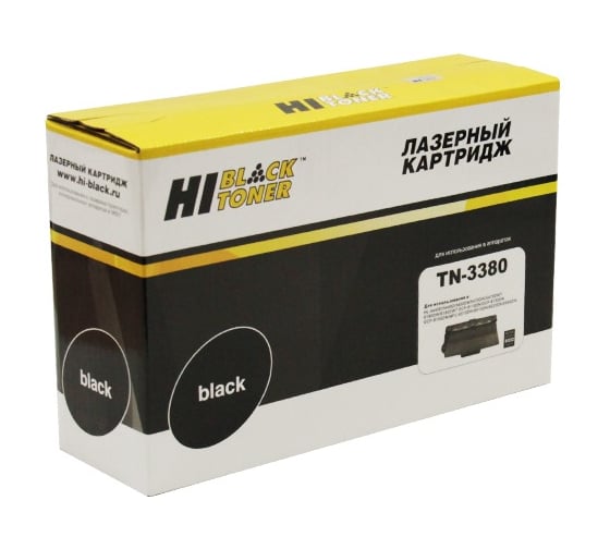 Тонер-картридж Hi-Black для Brother HL-5440D/5450DN/DCP-8150DN, 8K HB-TN-3380 1