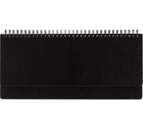 Датированный планинг Attache Agenda 2022 г искусственная кожа 60 листов черный 303х150 мм 1359907