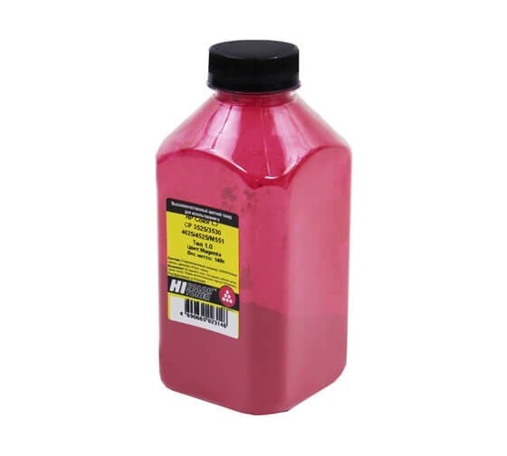Тонер Hi-Black для HP CLJ CP3525/3530/4025/4525/M551, Тип 1.0, M, 140 г, банка HB-HP-T1.0-M-140G