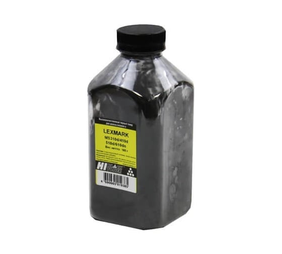 Тонер Hi-Black для Lexmark MS310d/410d/510d/610dn, Bk, 160 г, банка HB-LX-MS310d/410d/510d-Bk-160G 1