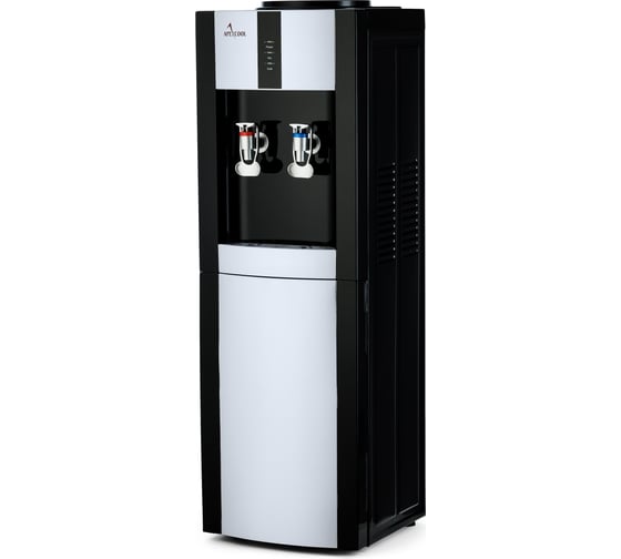 Кулер для воды APEXCOOL 16 L-BE черный с серебром 3540279