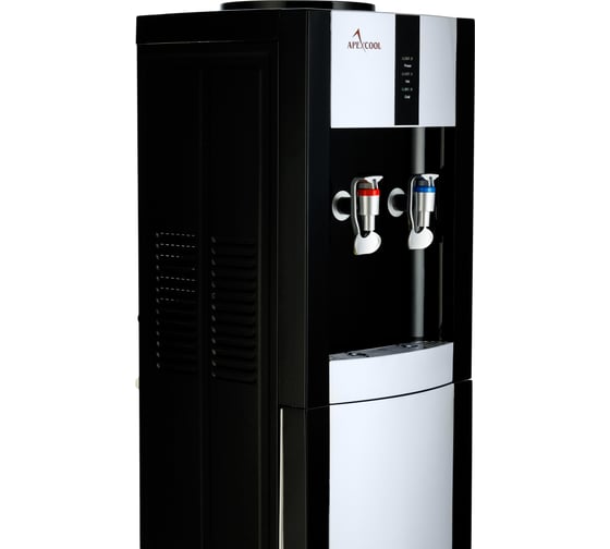 Кулер для воды APEXCOOL 16 L-BE черный с серебром 3540279
