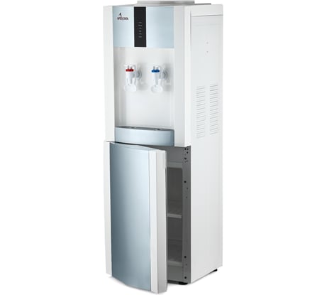 Кулер для воды APEXCOOL 16 LE белый с серебром 3540026