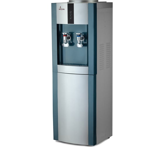 Кулер для воды APEXCOOL 16 L-BE голубой с серебром 3540286