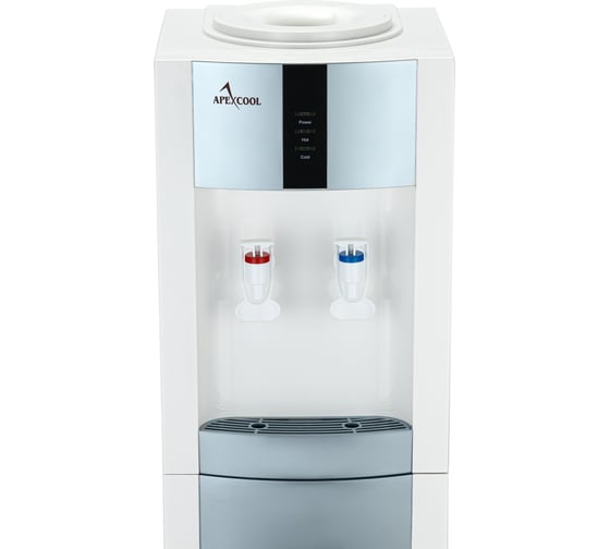 Кулер для воды APEXCOOL 16 L-BE белый с серебром 3540293