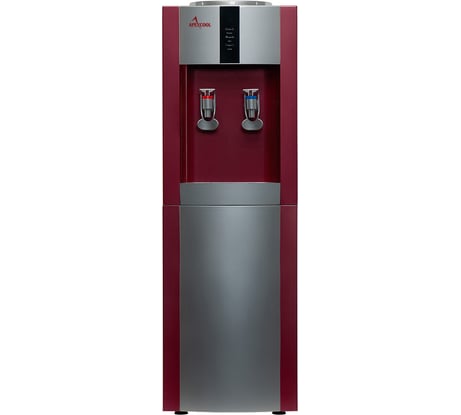 Кулер для воды APEXCOOL 16 LE красный с серебром 3540040