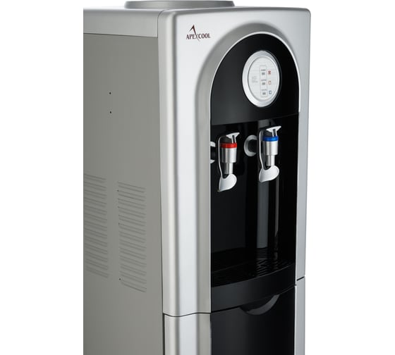Кулер для воды APEXCOOL 95 L-BE черный с серебром 3540385