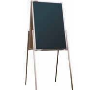 Двухсторонний магнитно-комбинированный мольберт домик BoardSYS 75х50 см, в металлическом профиле МД2*50К