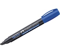 Перманентный маркер Faber-Castell Multimark Winner 54 синий, скошенный, 5.0 мм 157951