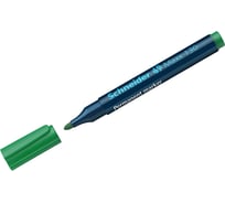 Маркер перманентный Schneider "Maxx 130" зеленый, пулевидный, 3мм, 10 шт. 113004