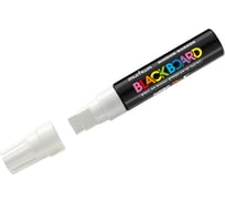 Набор маркеров Munhwa, 6 шт, меловой Black Board Jumbo, белый, 15 мм, водная основа JBM15-05