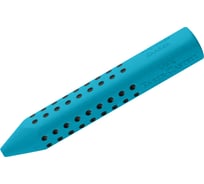 Ластик Faber-Castell Grip 2001, трехгранный, 90х15х15 мм, бирюзовый 187124
