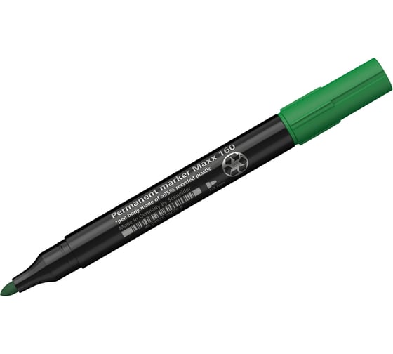 Перманентный маркер Schneider Maxx 160 зеленый, пулевидный, 3 мм 116004