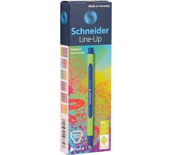 Капиллярная ручка Schneider Line-Up синяя, 0,4 мм 191003